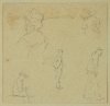 1901 ca. - Studio di figure